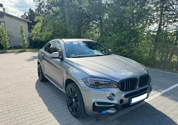 BMW X6 cena 125000 przebieg: 166500, rok produkcji 2014 z Sieradz małe 56